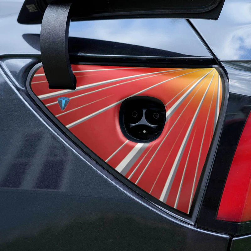 Charge Port Wrap for Model 3 & Y 17-20